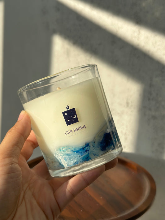 【現貨】150g Green Tea & Lemongrass 綠茶檸檬草|海浪容器蠟燭|Wave Container Candle
