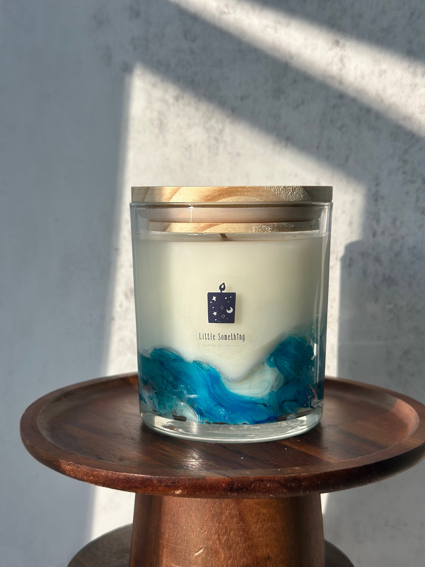 【現貨】250g Honeysuckle Jasmine 忍冬茉莉|海浪容器蠟燭|Wave Container Candle