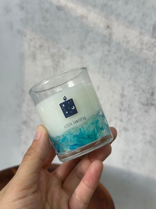 【現貨】50g Wood Sage & Sea Salt 海鹽與鼠尾草|海浪容器蠟燭|Wave Container Candle