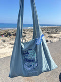 大容量刺繡防潑水Tote Bag —— Dive by Sun, Awaken by Moon【*預購*生產時間14日】