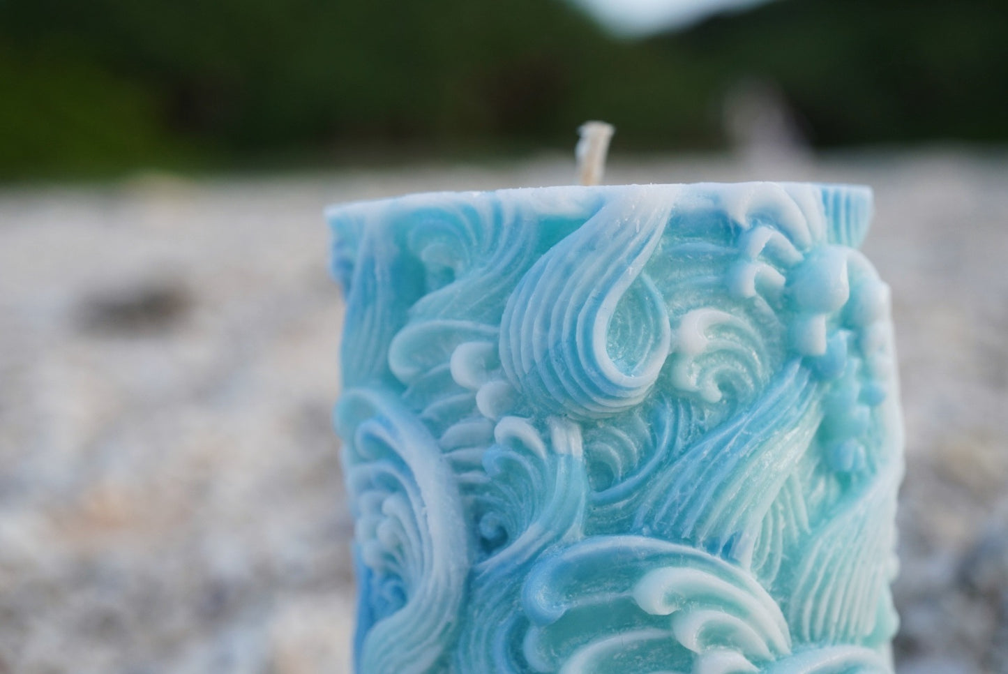粼粼——棕櫚蠟柱狀蠟燭