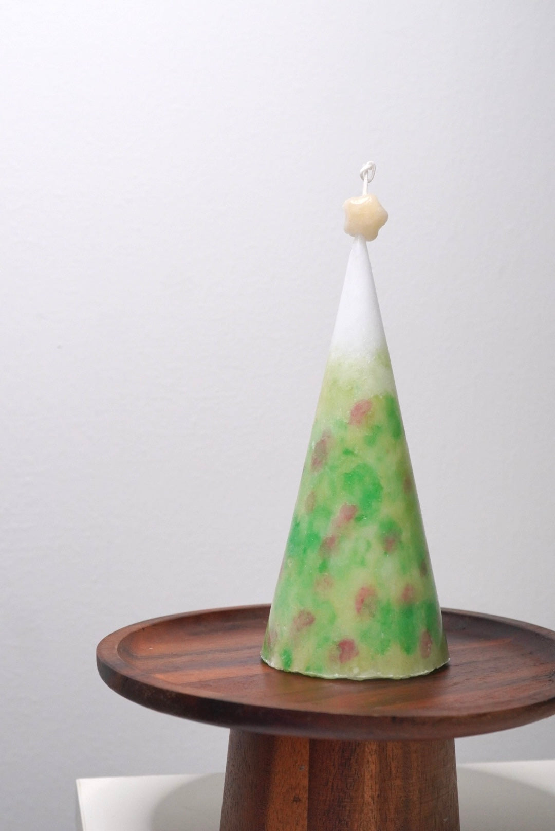 油畫風聖誕樹蠟燭｜冬日限定