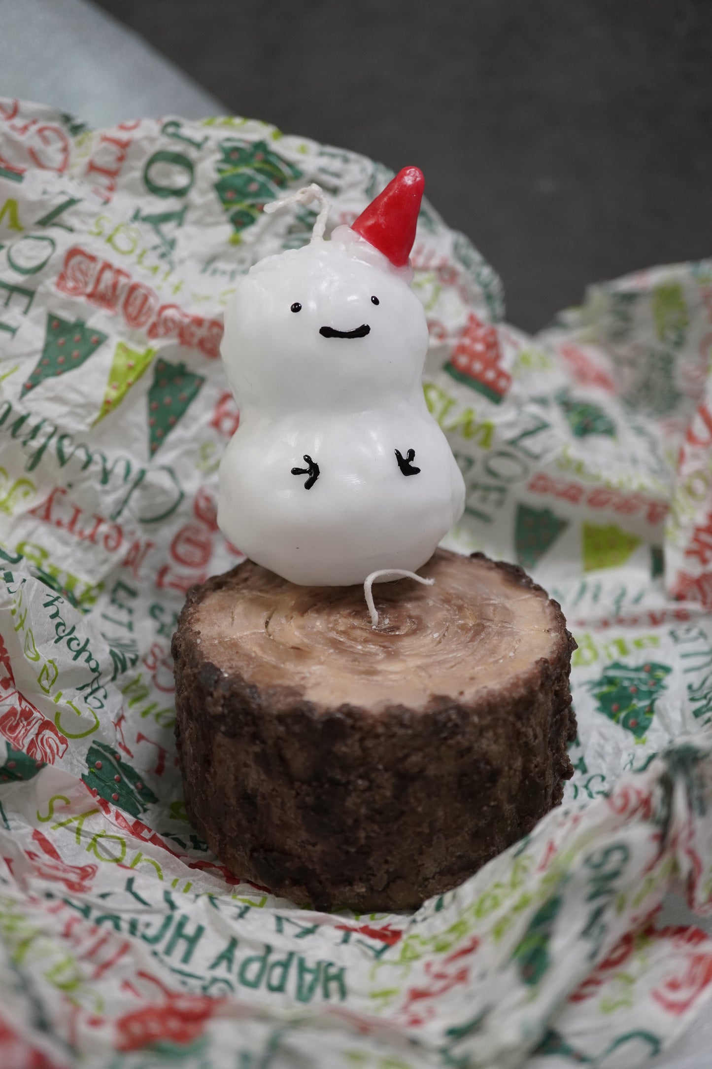 冬日小雪人蠟燭｜冬日限定