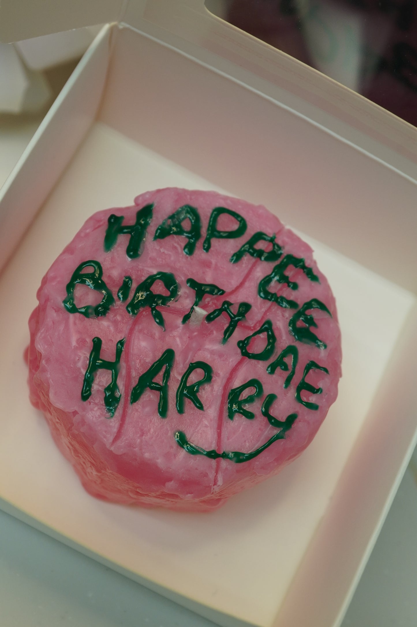 【哈利波特 ”HAPPEE BIRTHDAE“ Cake Candle】*可自訂名字*