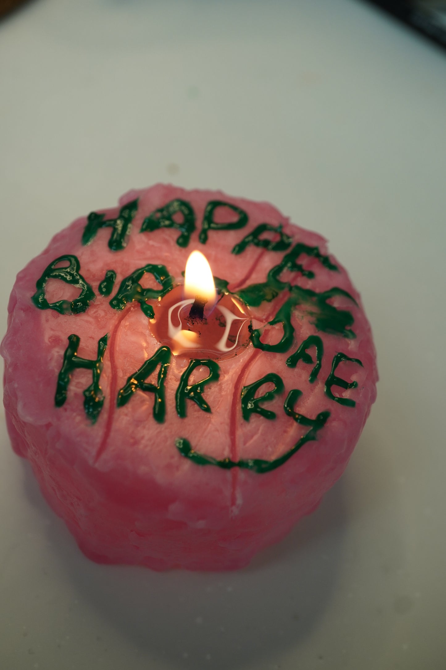 【哈利波特 ”HAPPEE BIRTHDAE“ Cake Candle】*可自訂名字*