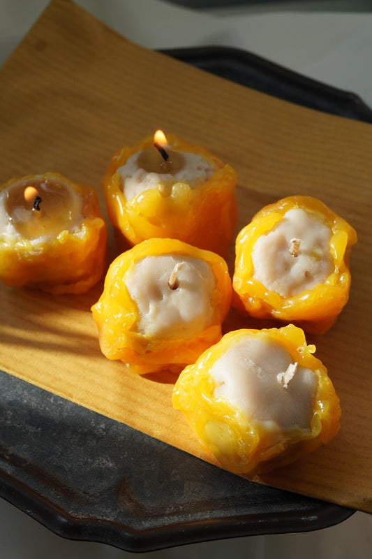 【港式魚肉燒賣造型手作蠟燭｜創意禮物首選】香港系列