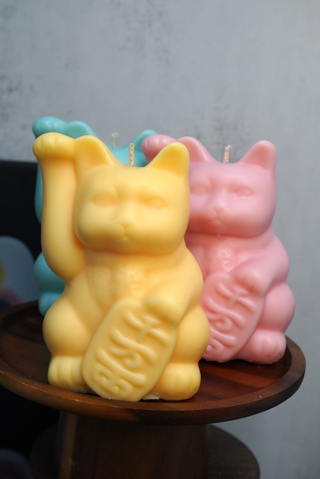 開運招財貓蠟燭｜新春系列