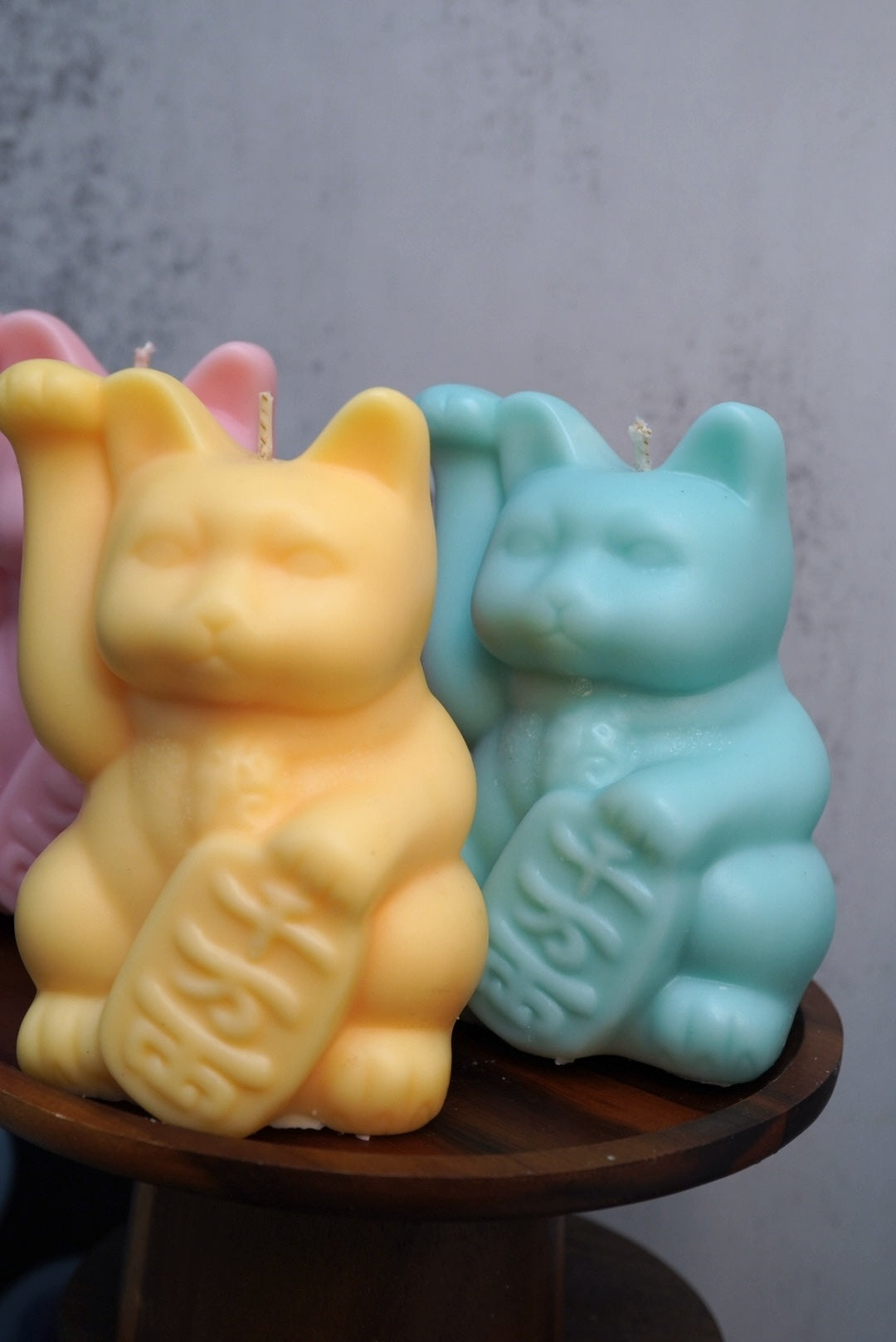 開運招財貓蠟燭｜新春系列