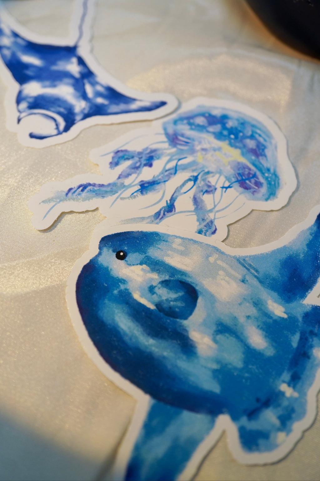 海洋生物防水貼紙