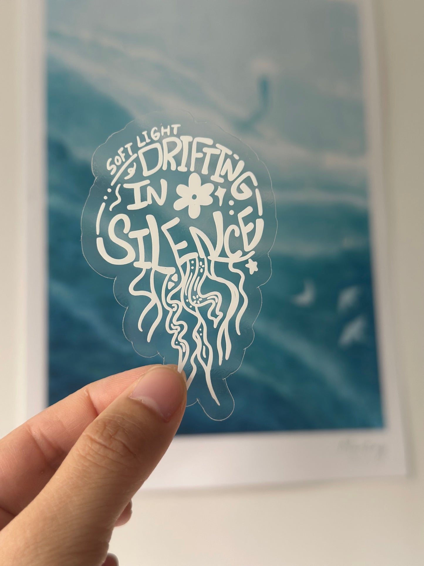 透明貼紙【藍色水族館系列】