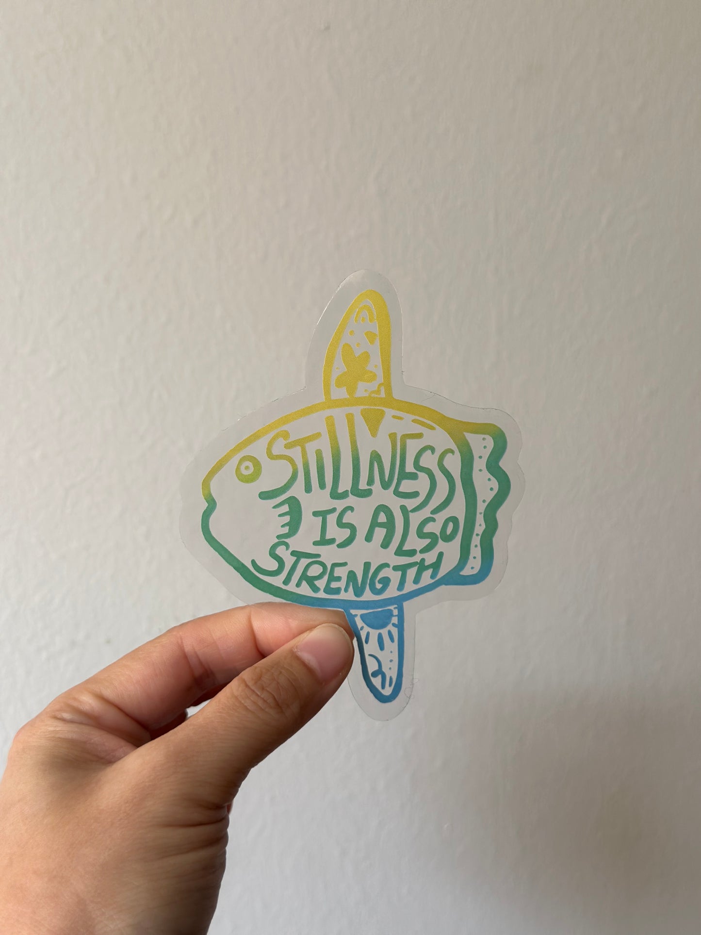 漸變透明貼紙【藍色水族館系列】