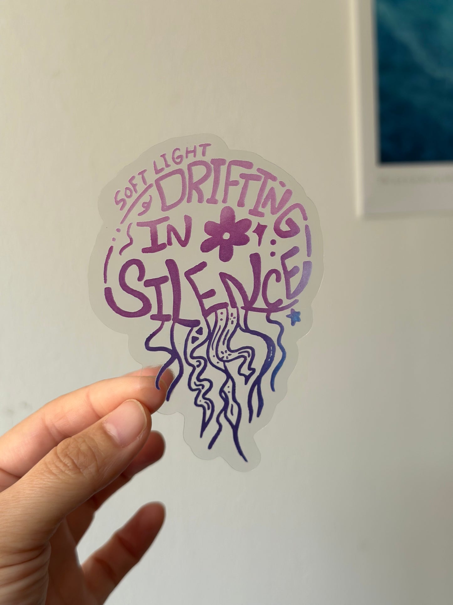 漸變透明貼紙【藍色水族館系列】