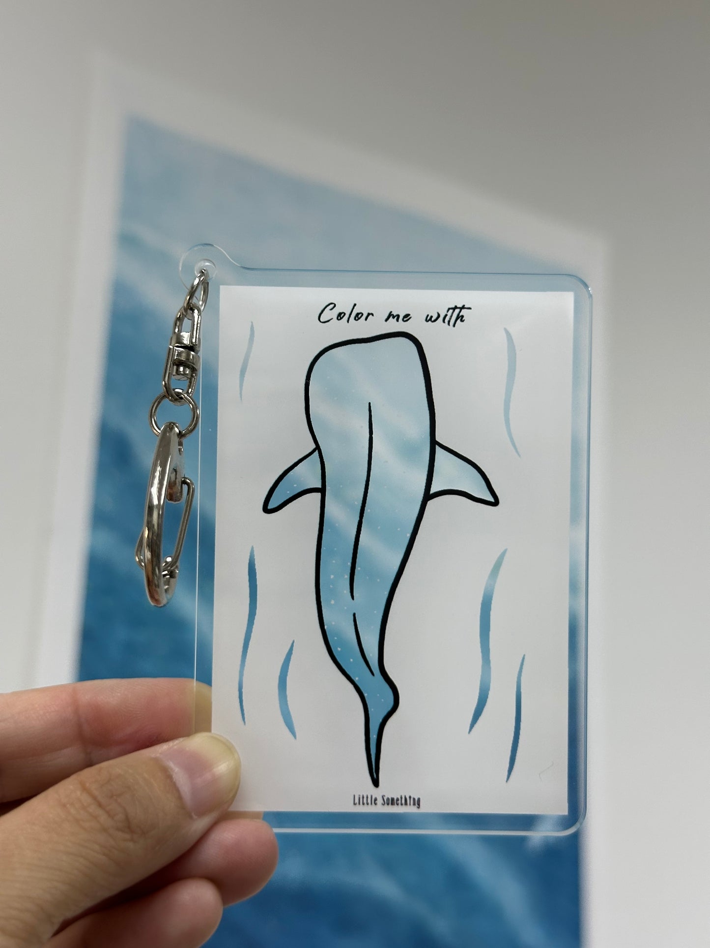鯨鯊匙扣 🐋✨🌊 Color me with 系列