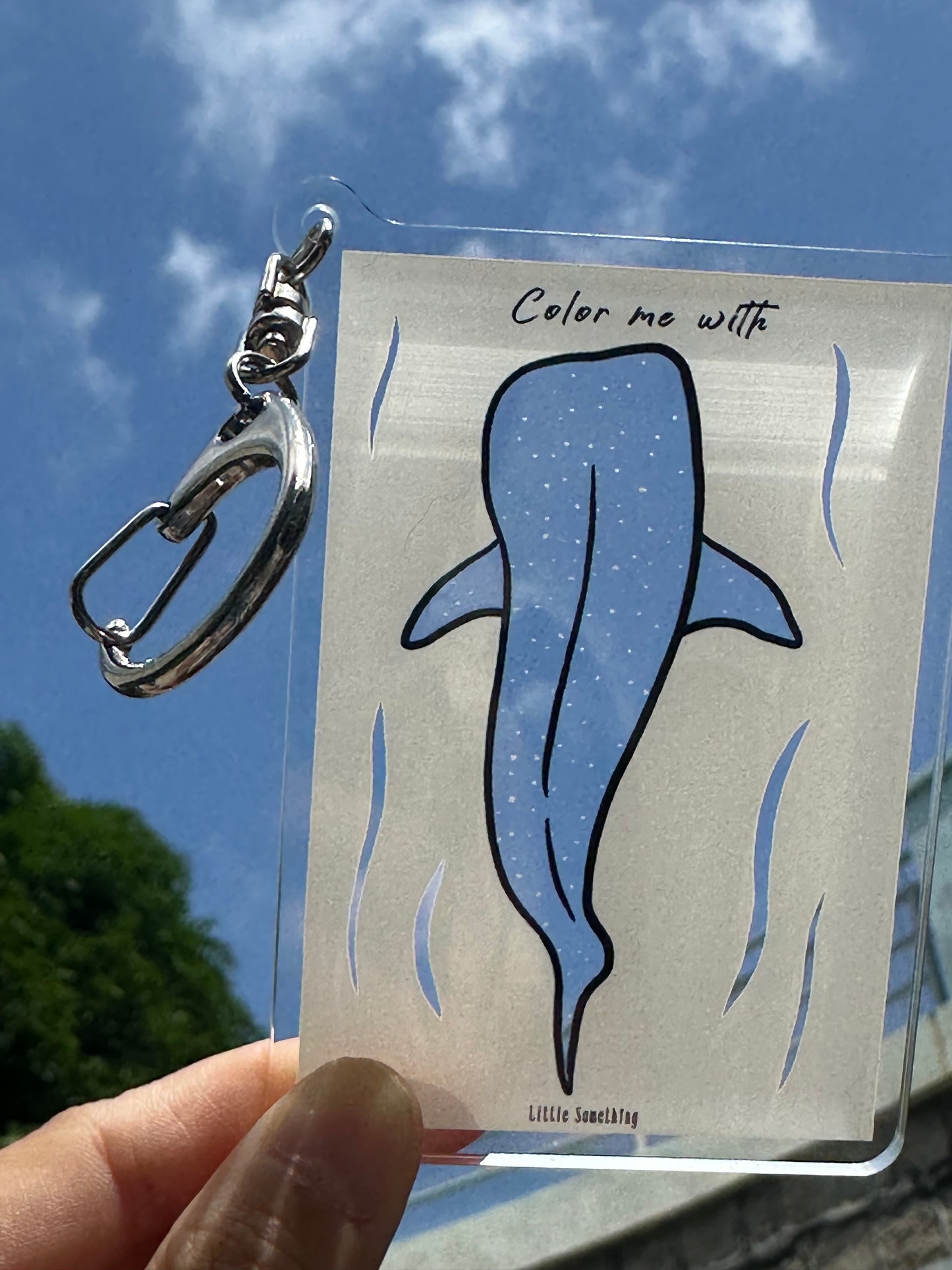 鯨鯊匙扣 🐋✨🌊 Color me with 系列