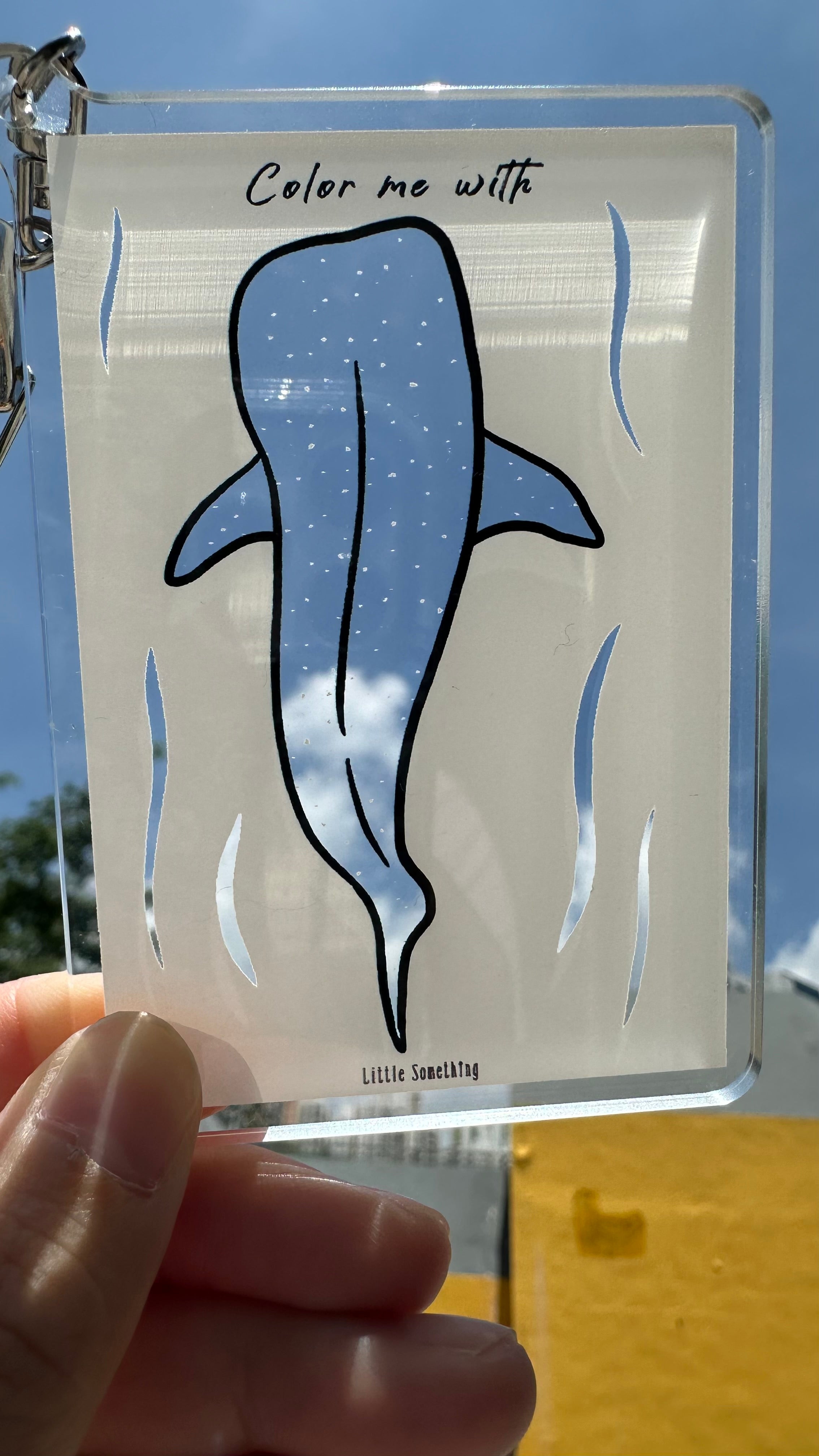 鯨鯊匙扣 🐋✨🌊 Color me with 系列
