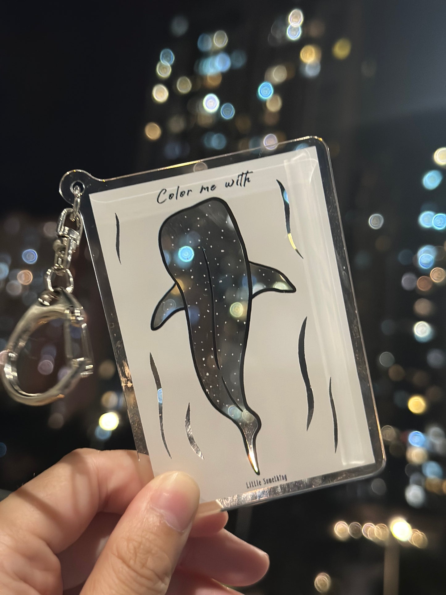 鯨鯊匙扣 🐋✨🌊 Color me with 系列