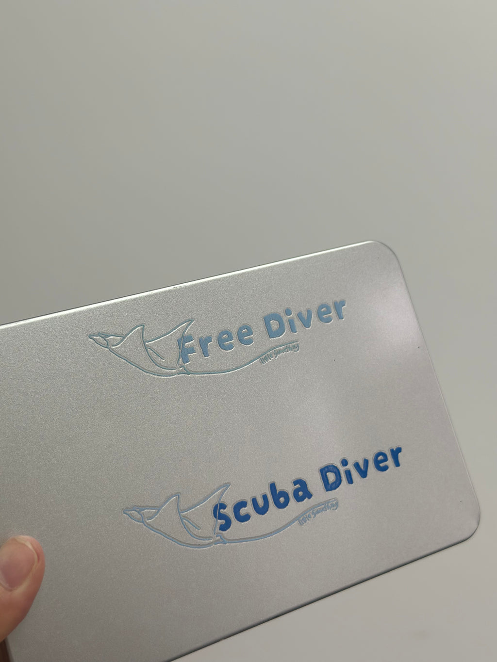 (Diver x 魟魚)水晶轉印貼