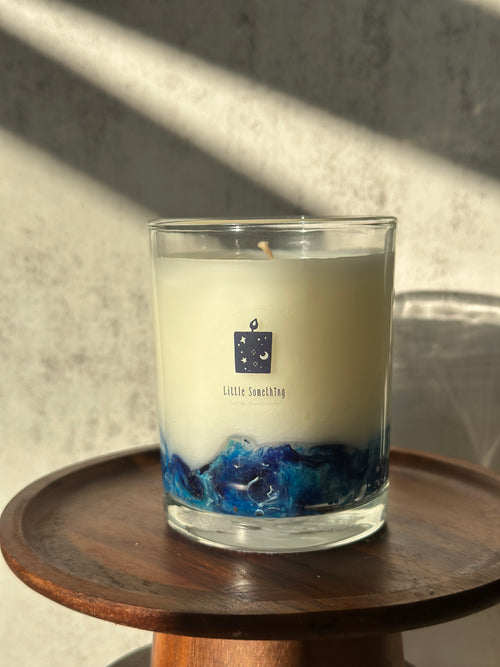 【現貨】200g Wood Sage & Sea Salt 海鹽とセージ｜海浪容器キャンドル