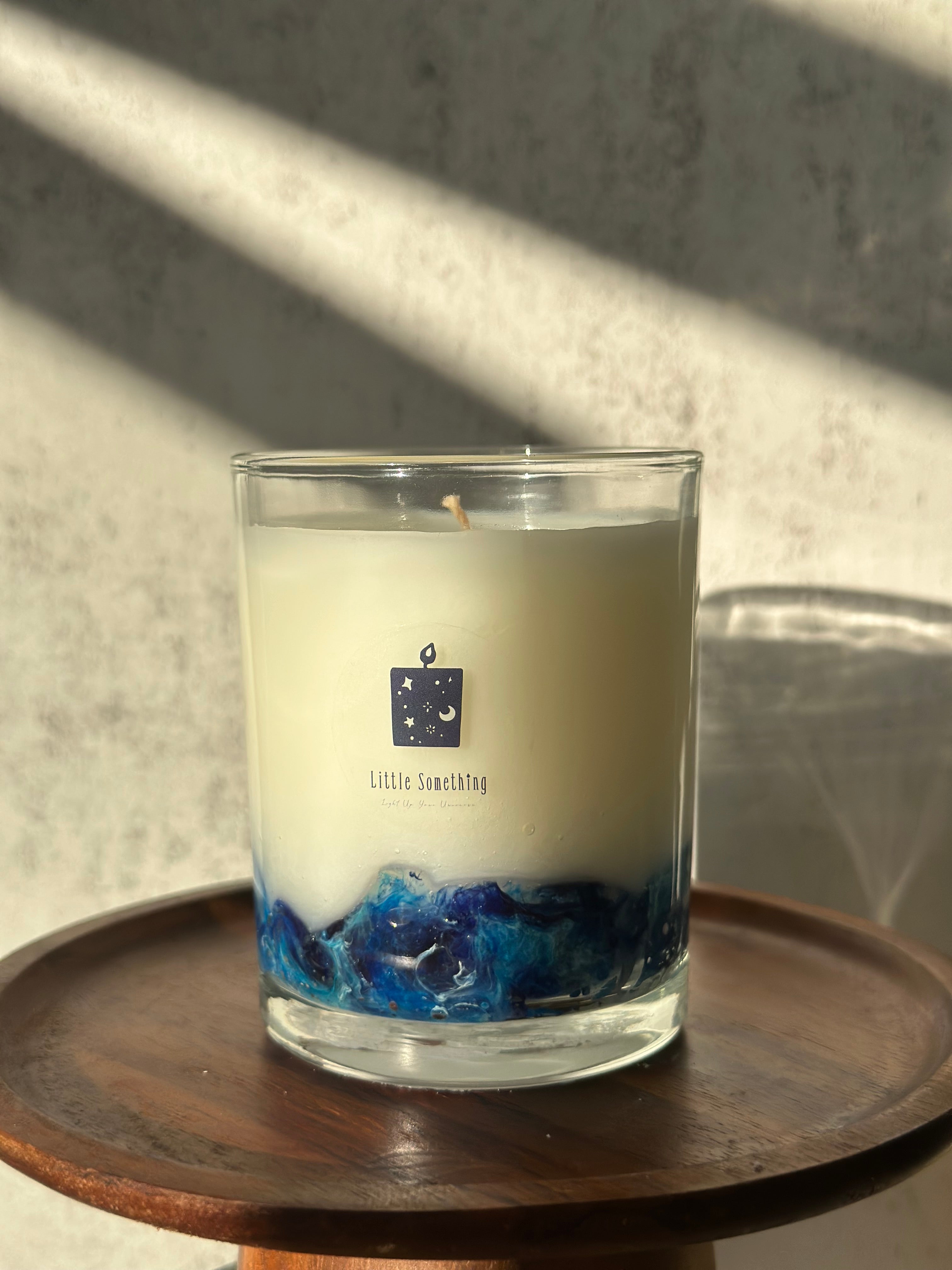 【現貨】200g Wood Sage & Sea Salt 海鹽與鼠尾草｜海浪容器蠟燭｜Wave Container Candle