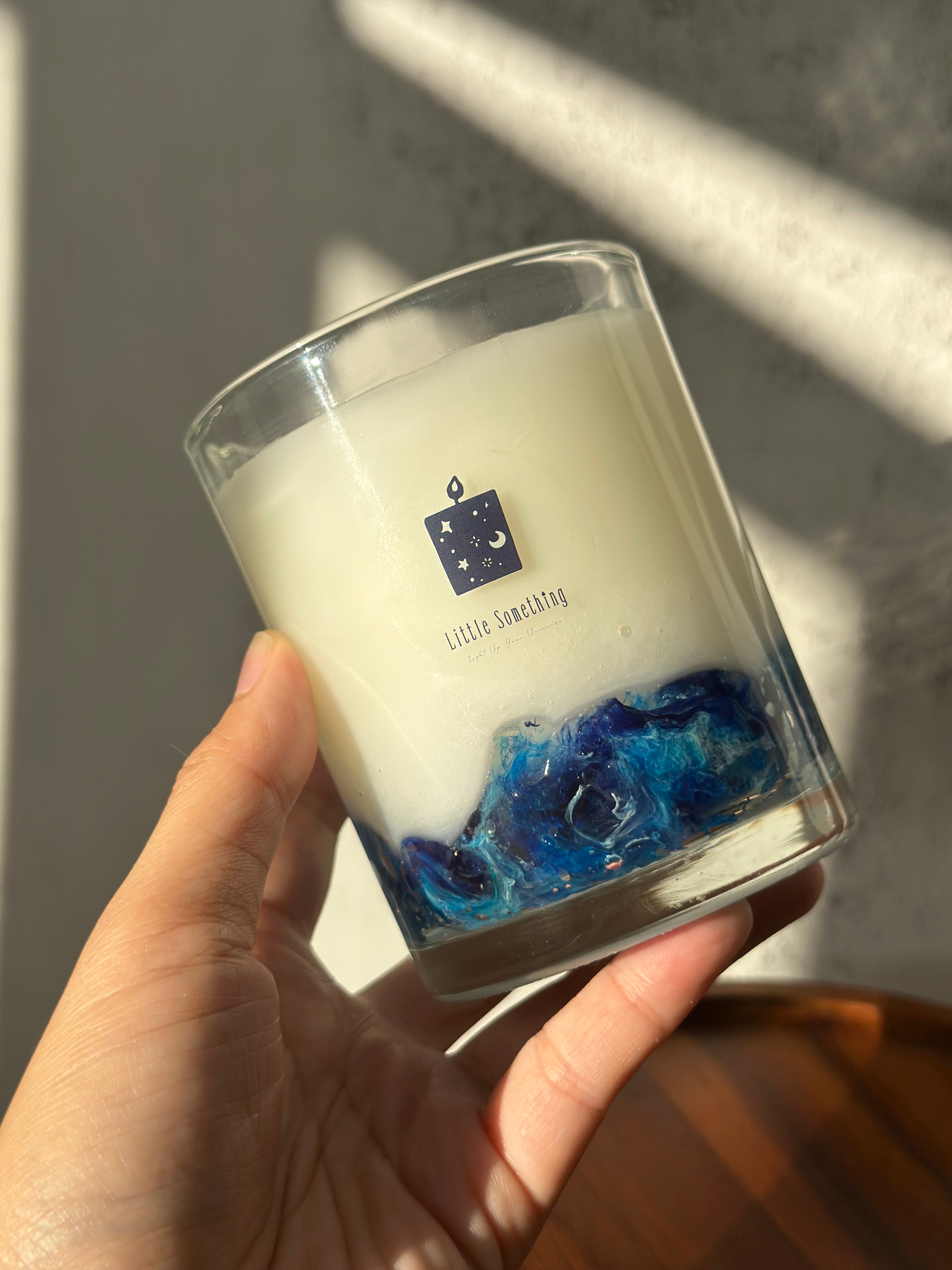 【現貨】200g Wood Sage & Sea Salt 海鹽與鼠尾草｜海浪容器蠟燭｜Wave Container Candle