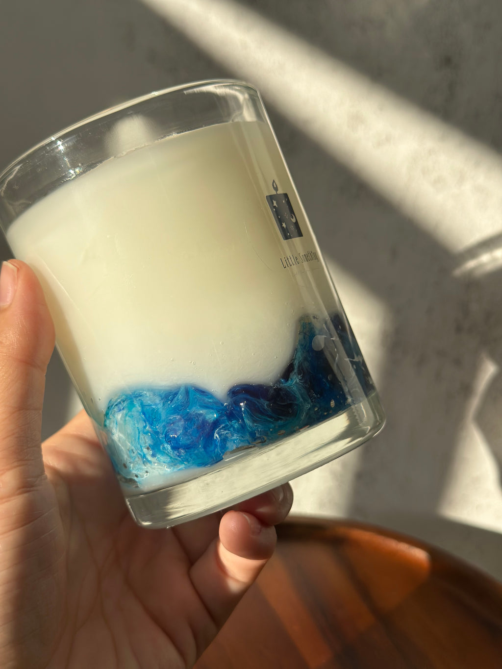 【現貨】200g Wood Sage & Sea Salt 海鹽與鼠尾草｜海浪容器蠟燭｜Wave Container Candle