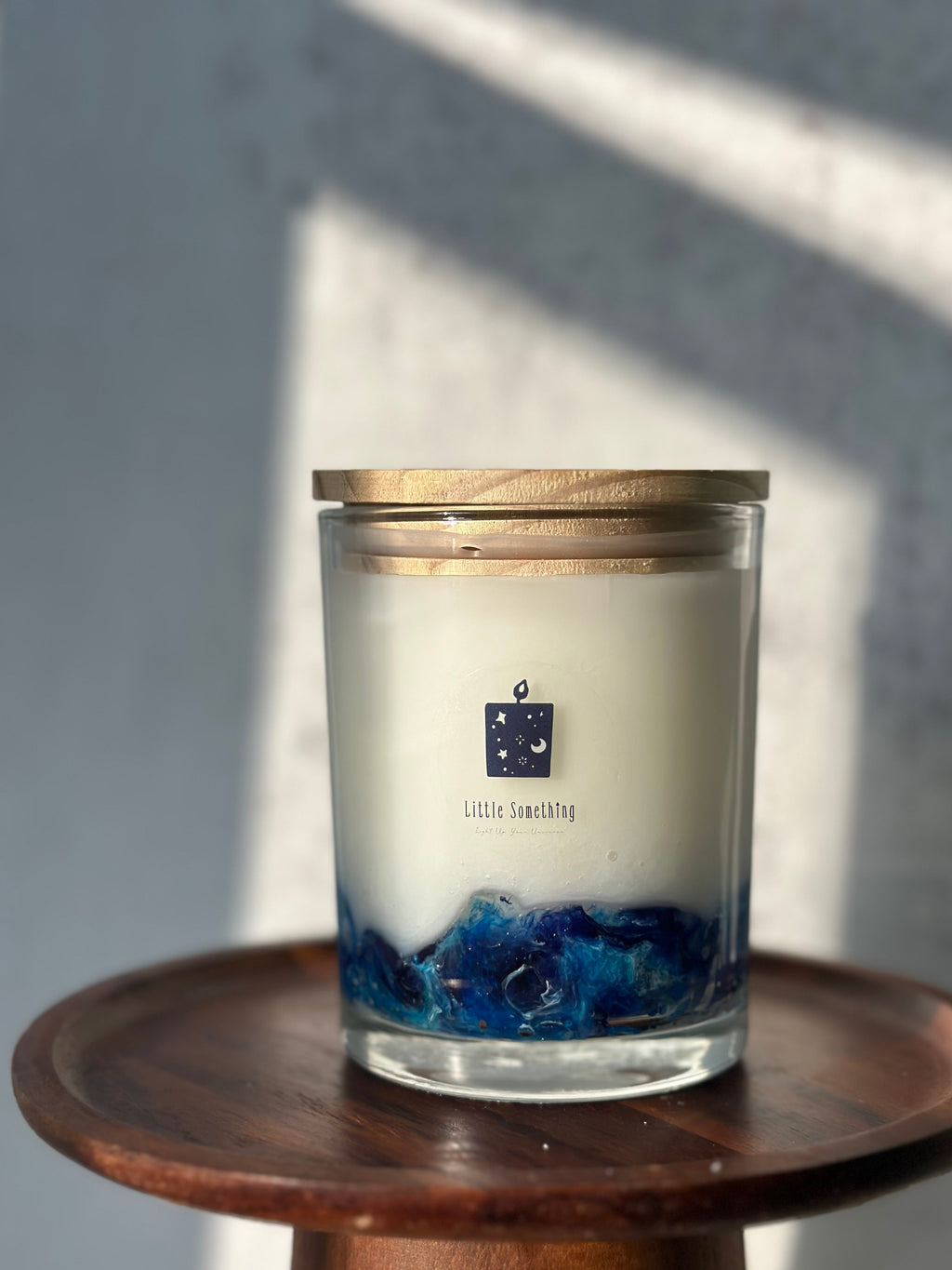 【現貨】200g Wood Sage & Sea Salt 海鹽與鼠尾草｜海浪容器蠟燭｜Wave Container Candle
