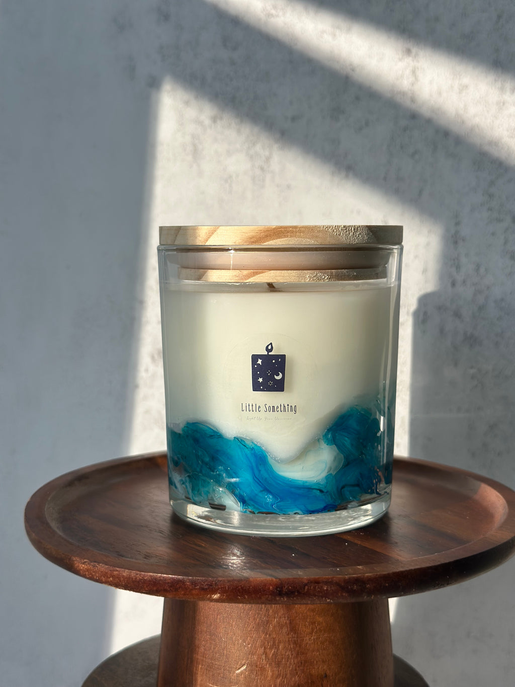 【現貨】250g Honeysuckle Jasmine 忍冬茉莉｜海浪容器蠟燭｜Wave Container Candle