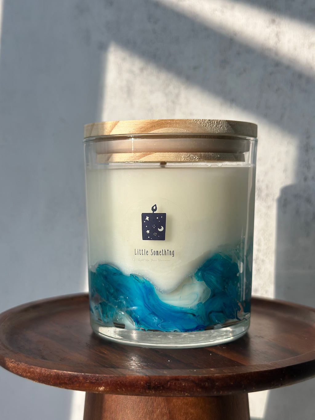 【現貨】250g Honeysuckle Jasmine 忍冬茉莉｜海浪容器蠟燭｜Wave Container Candle