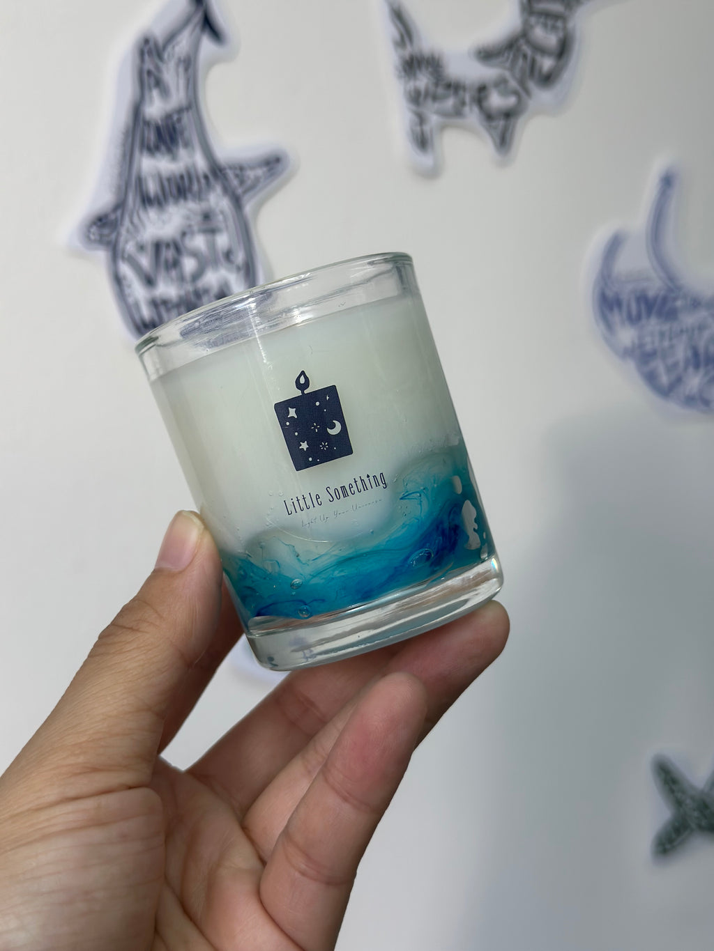 【現貨】50g Wood Sage & Sea Salt 海鹽與鼠尾草｜海浪容器蠟燭｜Wave Container Candle