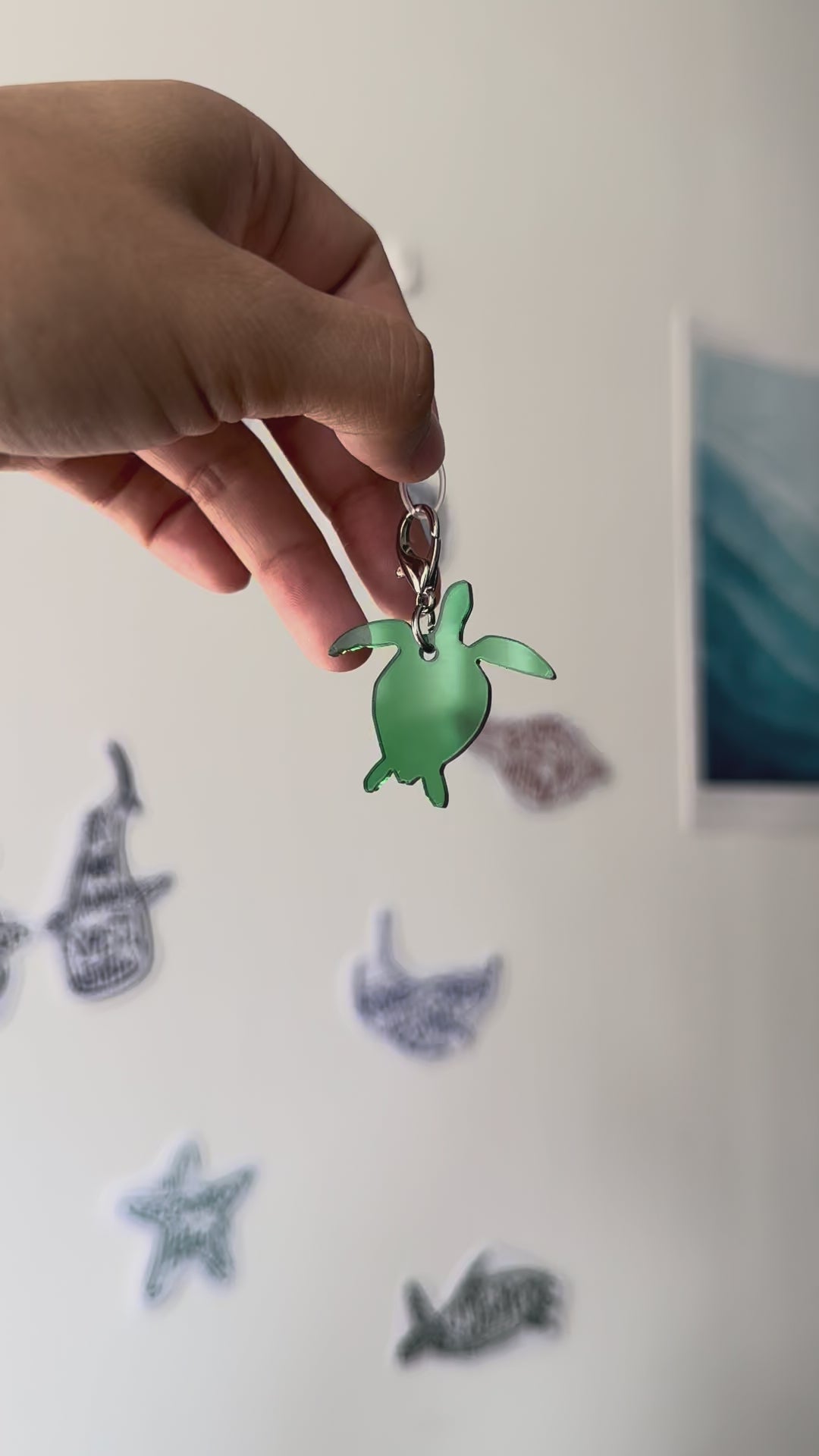 海洋生物迷你小吊飾